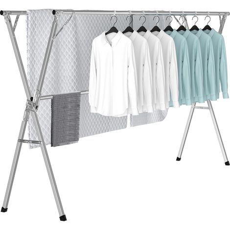 Foldable Stainless Steel Clothes Airer, 200 cm (1/5)