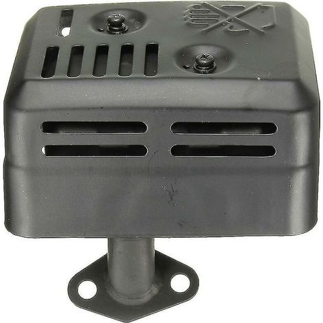 Système de silencieux d'échappement – Bouclier thermique en acier inoxydable – Compatible moteurs Honda GX110 GX120 GX140 GX160 GX200 (1/5)
