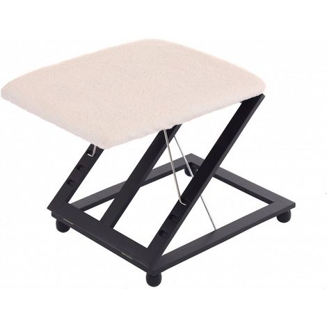 Oypla Adjustable Folding Cushion Padded Footstool Foot Leg Rest (1/5)