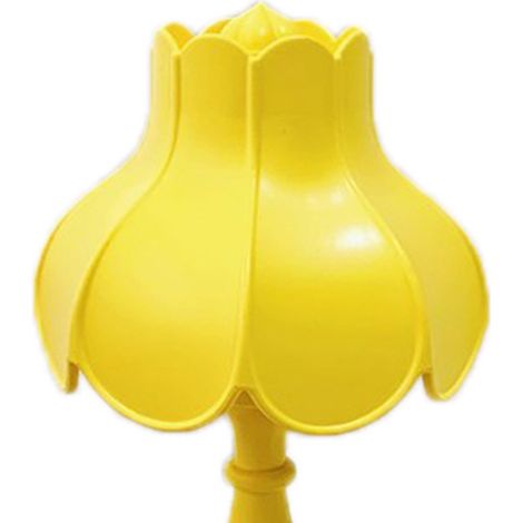 Lampe de table rétro, veilleuse feuille de lotus, éclairage de chambre mignon et romantique, mini lampe lumineuse style nordique LD05 jaune (1/5)