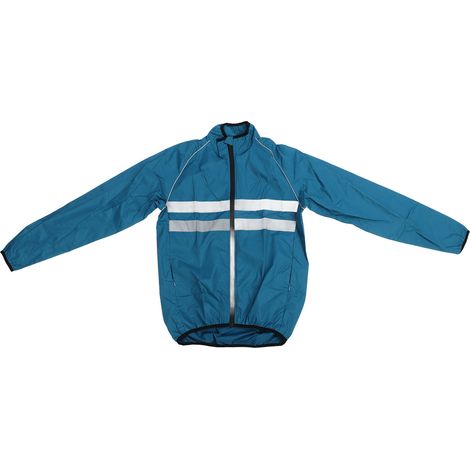 Veste Homme Imperméable Coupe-Vent Réfléchissante pour Cyclisme, Motocyclette et Pêche Taille XL (1/5)