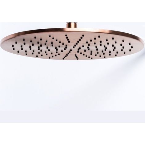 Soffione Doccia Tondo Diametro 30 cm Rame Tevere (1/2)