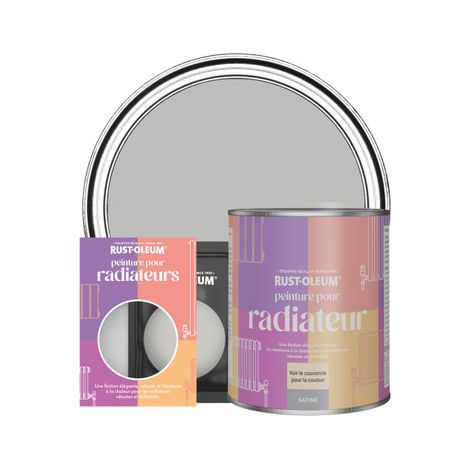 Peinture pour Radiateur, Finition Satinée - Silex (1/3)