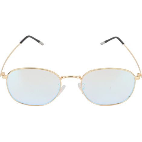 Lunettes transparentes à double revêtement pour daltonisme et déficience de la perception des couleurs, correction des couleurs rouge-vert, universelles pour la conduite, monture dorée. (1/5)