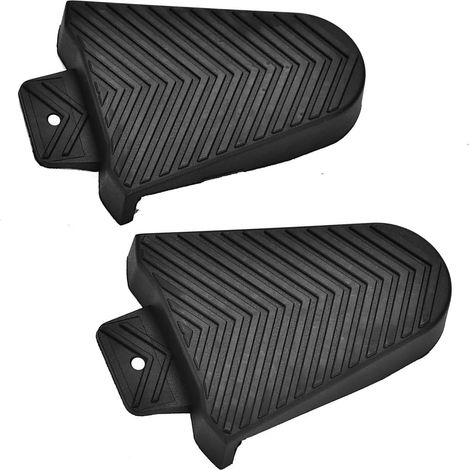 Pair of Road Bike Pedal Cleats, Rubber Cover Set, SL Cleats, 1 Pair of Road Bike Pedals, SL (1/5)