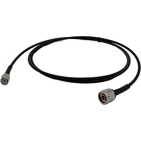 Câble coaxial 50 ohms à faibles pertes Times Microwave LMR195/LMR-195 (connecteur N mâle vers SMA mâle) - 91 cm (3 pieds - SMA) (1/5)