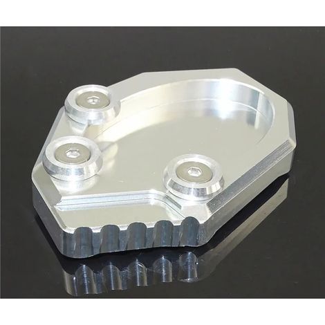 (Argent)waase Compatible avec Kawasaki Ninja 250 400 Z250 Z400 2018 2019 2020 2021 2022 Béquille latérale Extension de béquille Maxpower (1/4)