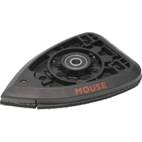 Embout souris pour ponceuse - Lot de 5 pièces - Papier abrasif durable - Ponçage précis angles - Bois et peinture - Grain 120