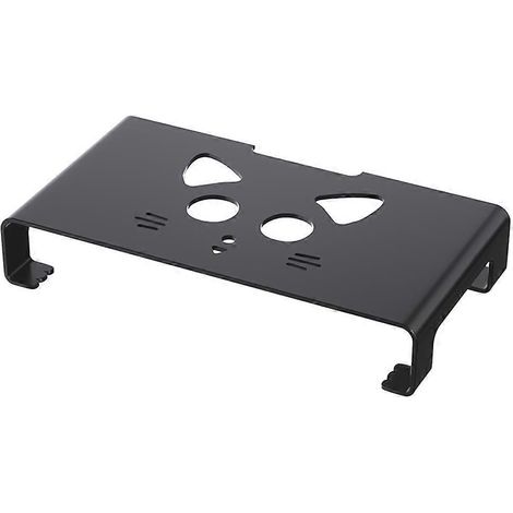 Support pour écran d'ordinateur, rehausseur, support pour écran, étagère en alliage d'aluminium (1/4)