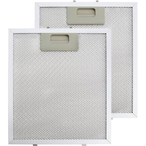 Aluminium-Fettfilter für Dunstabzugshauben (2 Stück), 260 x 230 mm - Küchenlüftungsfilter