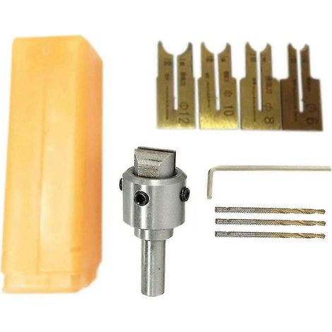 Perlenbohrer-Set für die Holzperlenherstellung, Fräser-Set für die Holzbearbeitung-A