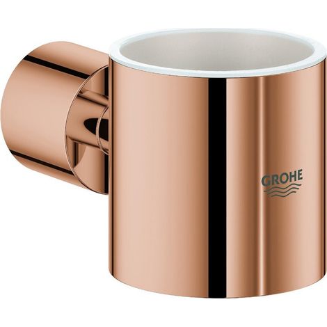 GROHE Atrio portabicchieri 40304 oro rosa brillante