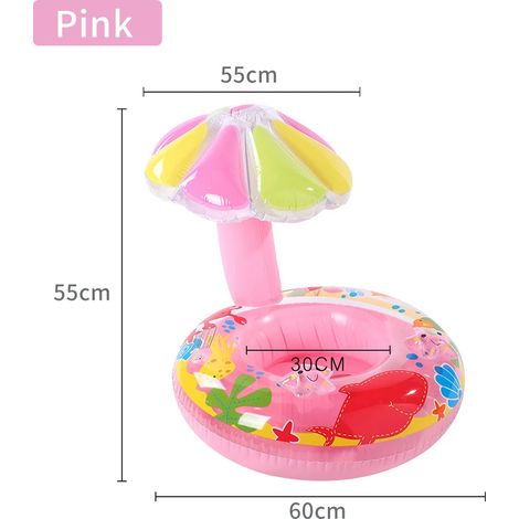 Bouée gonflable pour bébé avec siège, jouet, aide à la natation pour bébés. (1/5)