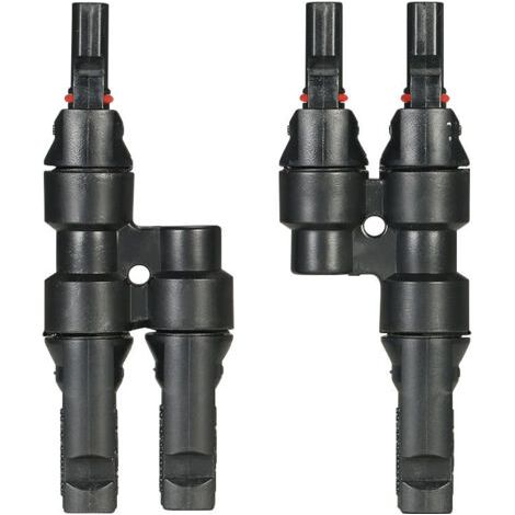 T-Stecker Solarstecker MC4 Dreiwege-Stecker wasserdicht (1/5)