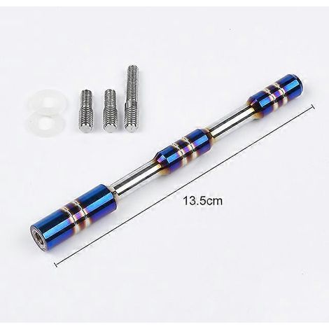 Antenne radio universelle de voiture de 13 cm, bleu brûlé, compatible avec BMW, Ford Focus, Peugeot, Citroën, Opel, Skoda, Toyota et Dodge. (1/5)