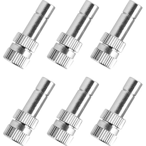 Pulvérisateur de brouillard en laiton à connexion rapide, buses brumisation pour jardin, Irrigation, serre, refroidissement, Patio, pelouse, atomiseur 30 pièces 0.3mm(0.0118in) 20 Pièces (1/5)