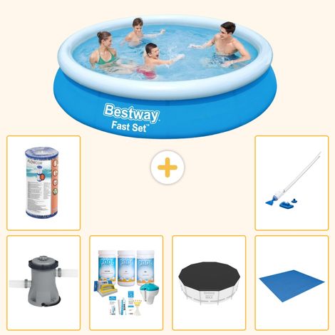 Bestway Bestway Fast Set Ronde - 366x76 cm - 7-pièces  S21432 (1/5)