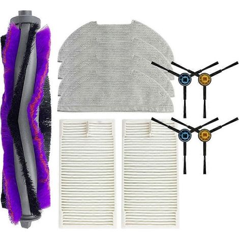 Pour M9/VCR S10 Plus/ E20 Plus NERE10s E10S/Obode A8 Accessoires Main Side Brosse Rag HEPA Filtre (1/5)