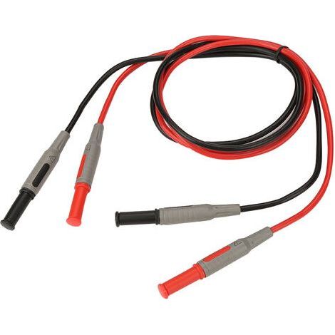 Jeffergarden P1032 4mm Banana Plug Test Line Injection Molded Straight to Straight Multimeter Cable (1/5)