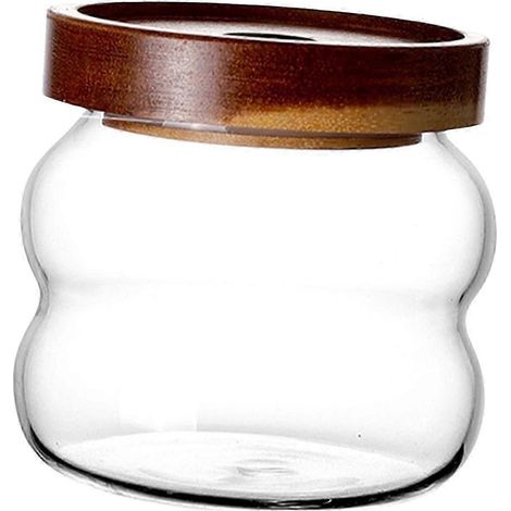 Bocaux de conservation, récipients, bocaux alimentaires hermétiques, boîtes de conservation pour le sucre et les céréales-340ML thread (1/5)