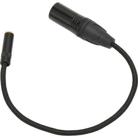 0,3 m (0,98 ft) XLR-Stecker auf 3,5-mm-Klinkenbuchse Konverterkabel für Verstärker und Mischpulte (1/5)