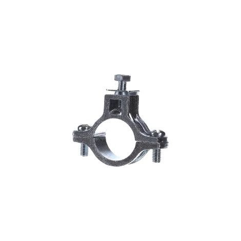 OBO Bettermann Erdungsschelle für Rundleiter 3/4" Zinkdruckguss galvanisch verzinkt, 5050081 (1/2)