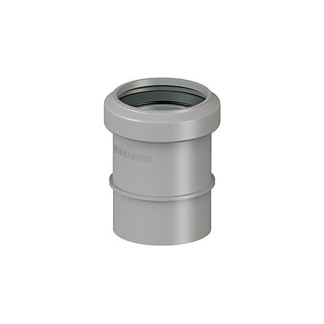 PVC-Muffe DN 50 zum Kleben für Polypropylen-Rohr (1/2)
