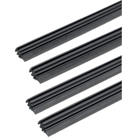 Essuie Glace 28 '', Bandes de Caoutchouc Spéciales pour Le Balai D'essuie-glace Plat, 2 Pièces 2 Tailles (700 mm/ 650 mm) pour 2 Essuie-glaces Avant (1/5)
