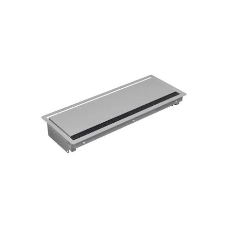 Bachmann CONI Einbaurahmen silbergrau lang 338.0205 (1/2)