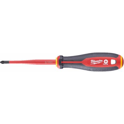 Destornillador TRILOBE VDE Slim PZ2 x100 -1pc