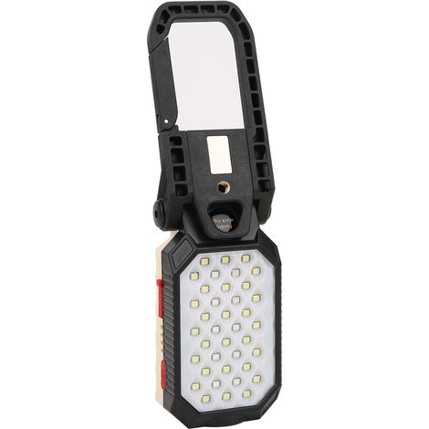 Tragbare 39-LED-Arbeitsleuchte mit USB-Ladefunktion, inklusive Magnet für Auto und Camping (1/5)