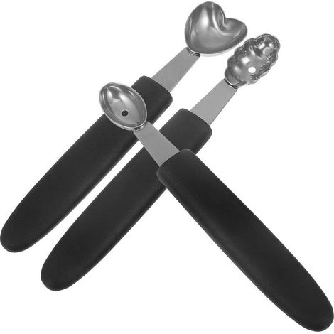 Hemobllo 3-teiliges Set robuster Eiskugelportionierer aus Edelstahl für (1/5)
