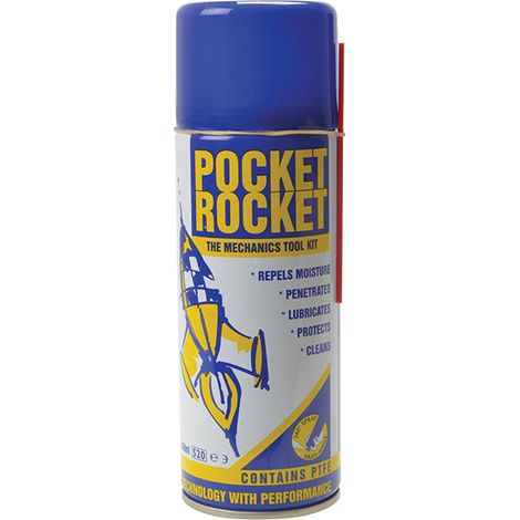 Aerosol Solutions Pocket Rocket Lubricant Repellent 400ml AERPR400 (1/2)