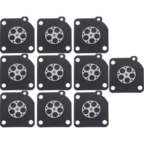 Kit of seal of diaphragme of carburetor, pieces of repair for chainsaw ZAMA 180 S210 MS230 MS250 10 pieces/set (1/5)