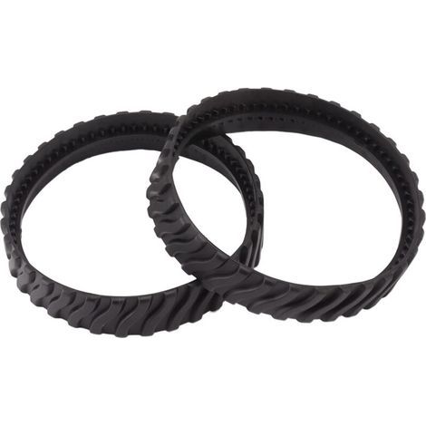 Lot de 2 Chenilles pour Nettoyeur de Piscine de Rechange pour Nettoyeur de Piscine Piste en Caoutchouc Piste de Pneu pour Zodiac MX8 MX6 Robots Aspirateurs de Piscine Pièces de (1/4)