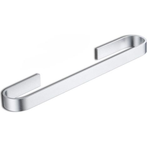 Portasciugamani, adatto per bagni e cucine, salvaspazio, 35 cm (argento) (1/4)