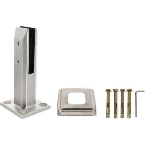 Regalhalterungen, 1 Satz Metall-Glasklemmen, Treppengeländerhalterung, Wasserhahnklemme, Wandhalterung, Regalklemme, Glasbefestigungshalterung, Glasklemme, Regalhalterung