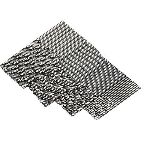 Ensemble de 40 forets rapides HSS revêtus de titane, en acier de haute qualité, pour outils électriques, diamètres 1/1,5/2/2,5/3 mm. (1/5)