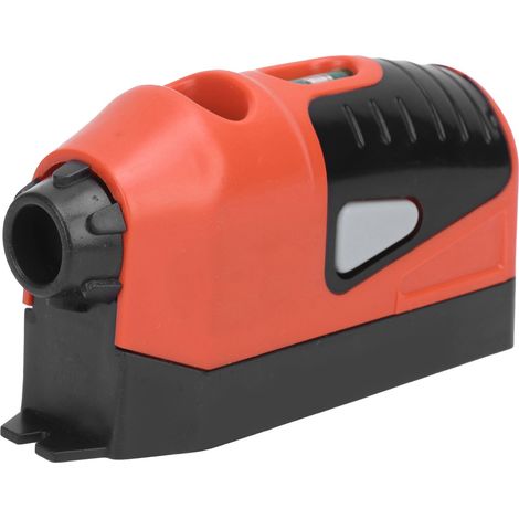 Niveau laser ABS vertical infrarouge portable à 90°, 650 mm, orange