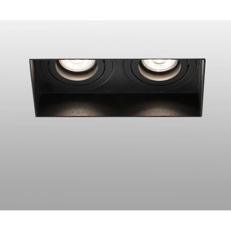 HYDE Lampe encastrable au plafond noir de FARO 40123 (1/5)