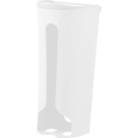 Boîte de rangement suspendue pour sous-vêtements et chaussettes, à suspendre au mur, avec couvercle ouvert et accessoires. Montage facile et durable. Organisateur de placard.-white (1/5)