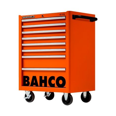Rangement d'outils Bahco c75 classic 8 tiroirs acier double paroi (1/5)