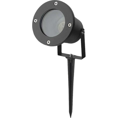 Lámpara empotrada V-TAC con portalámparas GU10 (máx. 35 W), color negro ajustable, IP65