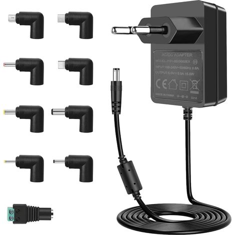 5V 3A Alimentation électrique, CA 100240V vers CC 5Volt Adaptateur. (1/5)