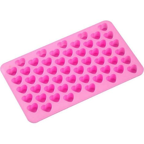 1. Moule en silicone flexible en forme de cœur pour préparer desserts, bonbons et glaçons à la maison
2. Moule cœur silicone souple pour pâtisserie, confiserie et glaçons maison, usage domestique fa (1/4)