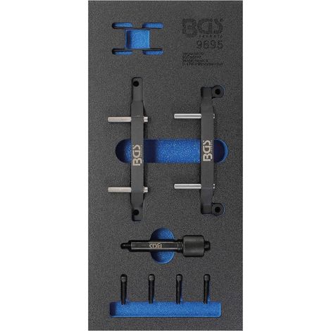 Insert de Servante d Atelier 1/3 - Coffret de Calage 9 pcs - Pour Jeep 3,0 V6 Diesel - Organisation et Protection - D-Work