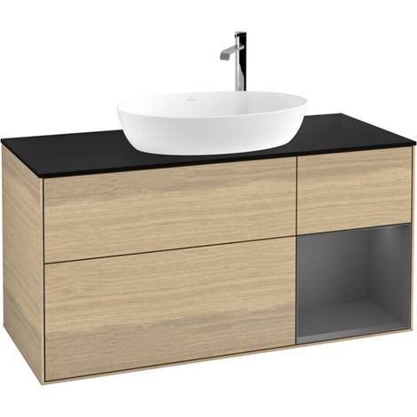 Villeroy & Boch F952GKPC meuble sous-lavabo Finion F95 (1/2)