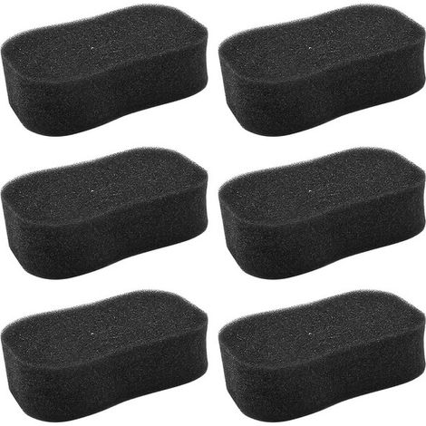 Lot de 6 éponges de toilettage pour chevaux éponge de nettoyage pour grands animaux (1/5)