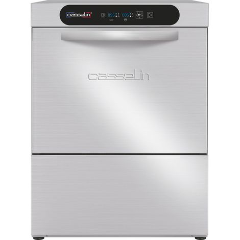 Lave-vaisselle professionnel - 500UT - Pompe vidange et adoucisseur - 5920W - Casselin