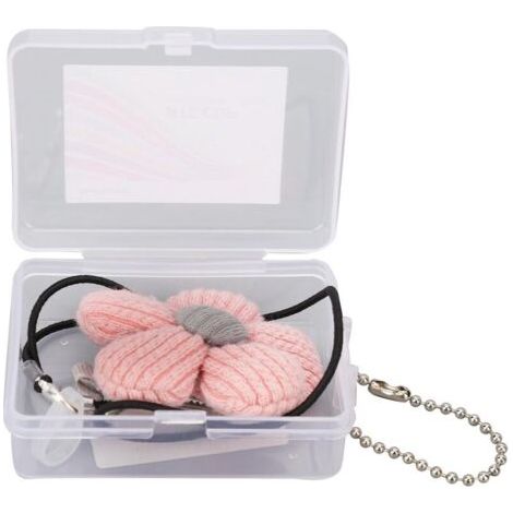 Pair Attache anti-perte pour appareil auditif avec design floral, pour seniors et enfants.